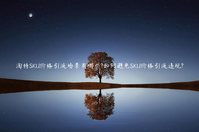 淘特SKU價格引流場景有哪些?如何避免SKU價格引流違規(guī)?